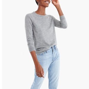J. Crew grey tippi sweater
